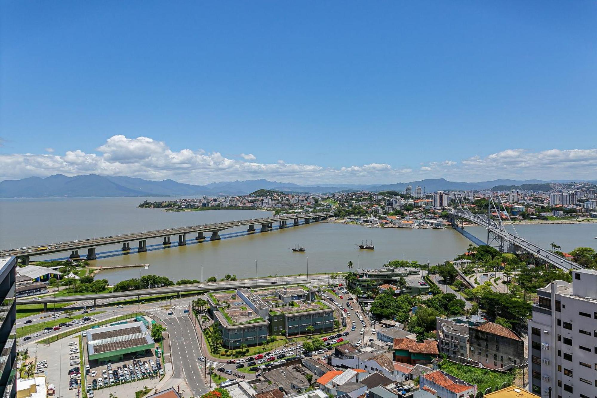 Apartment Wi-fi 250mb | Vista-mar Incrivel #ca61 Florianopolis